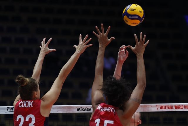 Team USA beat Türkiye with 3 1 score in FIVB Women s World Championship