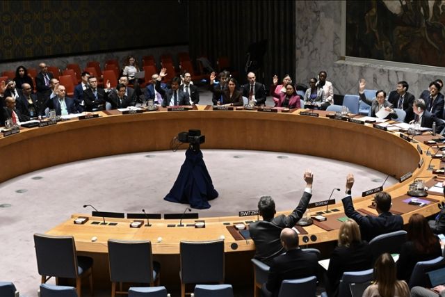 Russia China Veto US Led UN Resolution Linking Gaza Ceasefire To