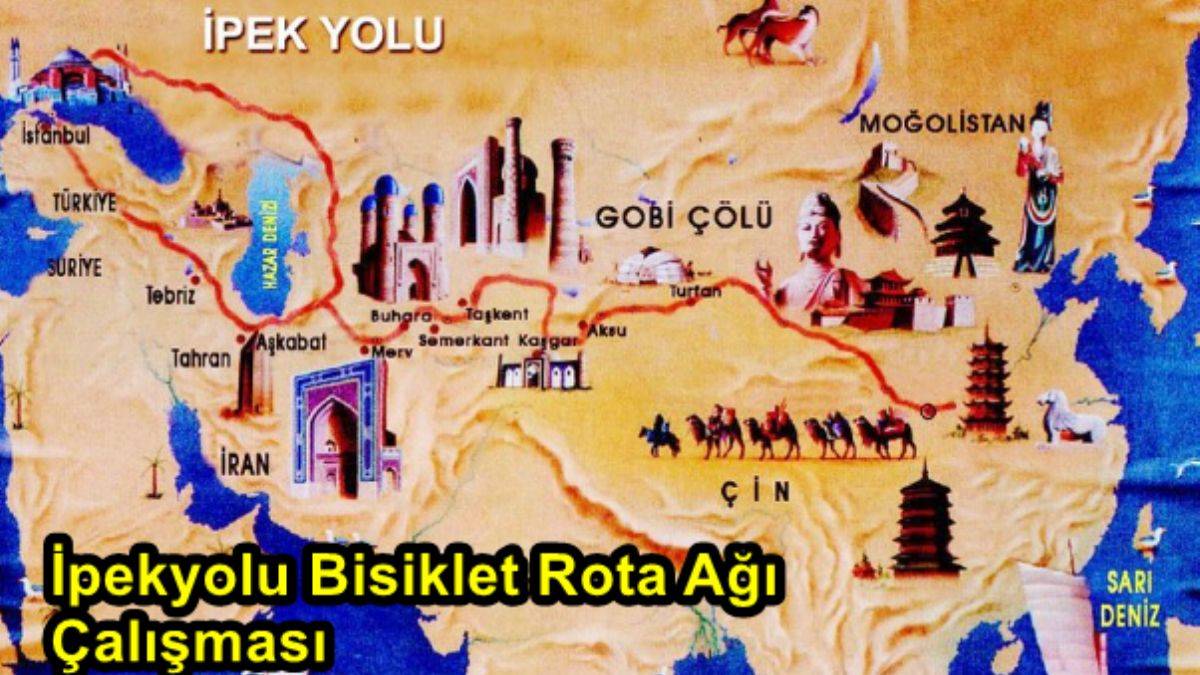 İpekyolu Bisiklet Rota Ağı Çalışması Tarihi İpek Yolu Yeniden