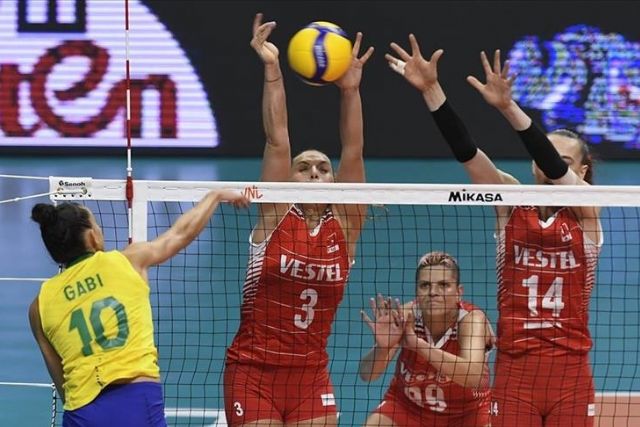 Brazil Beat Türkiye 3-1 In 2022 FIVB Volleyball Women's Nations League ...