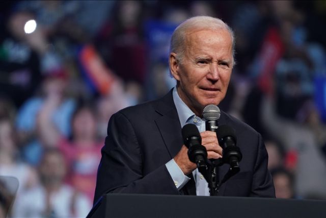 Biden Tells Supporters To Defend Democracy Ahead Of Midterm Elections ...