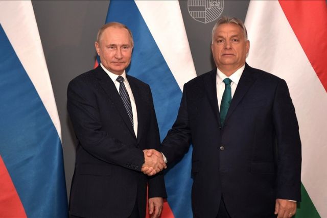 Putin meets Hungarian PM Orban on sidelines of Belt and Road forum in ...