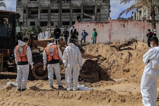 Germany Urges Probe Into Mass Grave Reports At Gaza Hospitals ...