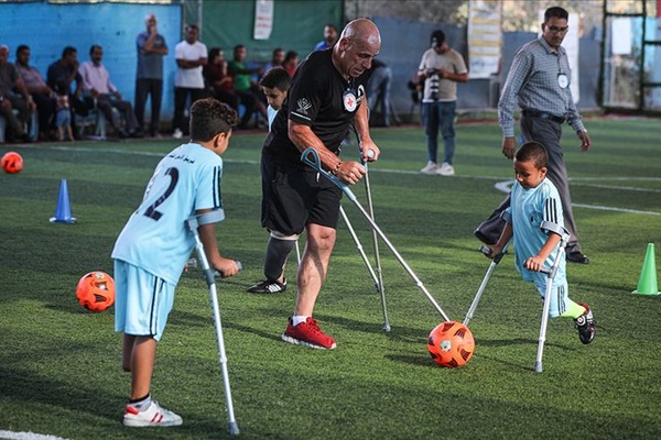 Gazze'de çocuk Ampute Futbol Takımı Kuruldu - Timeturk