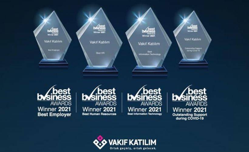 Best Business Awards'tan Vakıf Katılım'a 4 ödül Timeturk