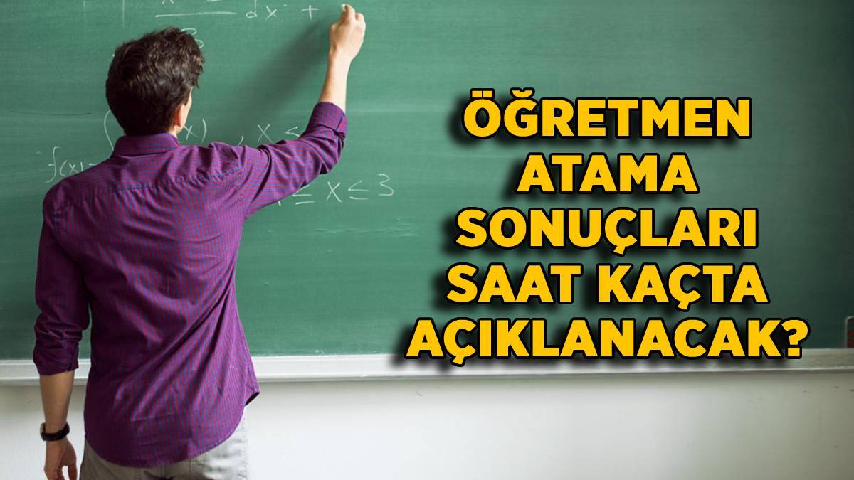 15 bin sözleşmeli öğretmen atama | Sonuçlar ne zaman açıklanacak? Saat kaçta ilan edilecek?