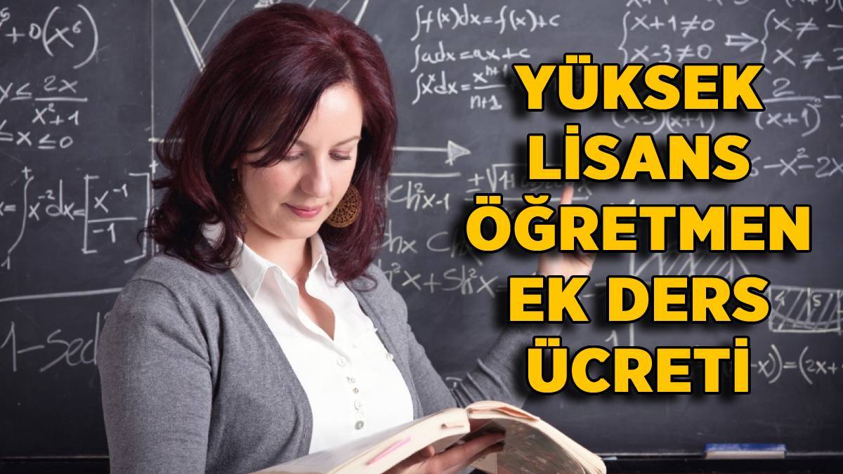 Yüksek lisans (formasyon) ek ders ücreti ne kadar? 2022 Tezsiz yüksek lisans öğretmen ek ders ücretine zam mı geldi?