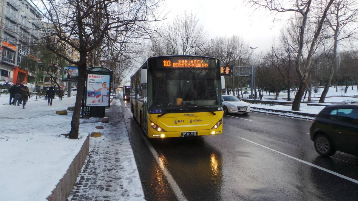 11 Mart İstanbul'da minibüs var mı? Bugün İstanbul'da İETT otobüsler ve minibüsler çalışıyor mu? Bugün otobüs yok mu?