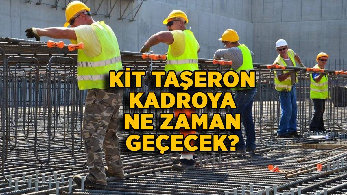 KİT taşeron kadro | KİT kadro verilecek mi? KİT ne zaman kadroya geçecek? KİT kadro 2023'te mi 2022'de mi verilecek?