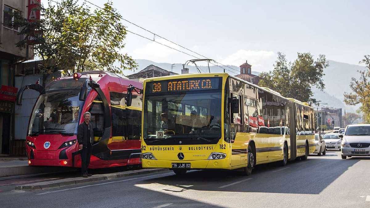 Bursa'da 29 Ekim (bugün) otobüsler ücretsiz mi? Bursa otobüsler bugün bedava mı? Burulaş toplu taşıma (otobüs-metro-Bursaray) ücretsiz mi?