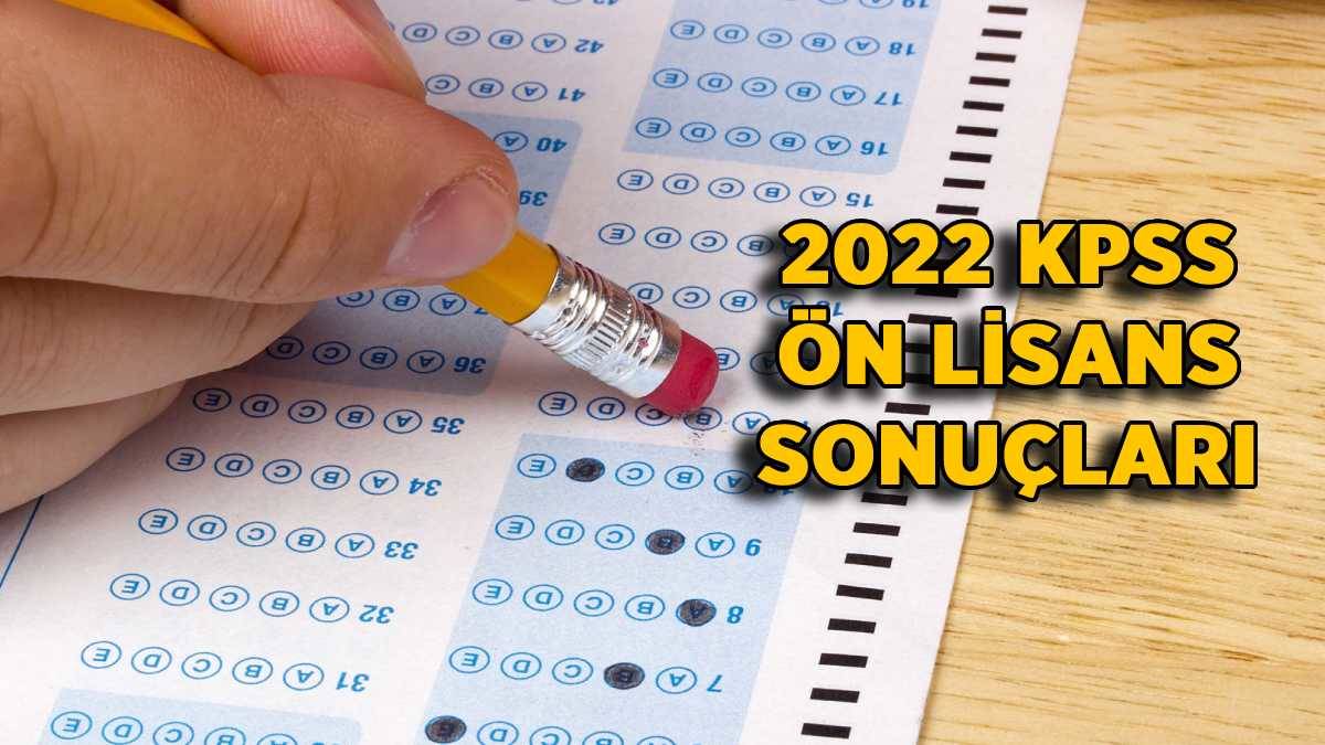 2022 KPSS 2 yıllık (ön lisans) sonuçları SORGULAMA ekranı | KPSS 2 yıllık atanmak için kaç puan almak gerekir? Kaç puanla atanılır?