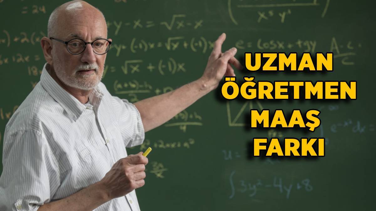 Uzman öğretmen maaş farkı 2022-2023 | Uzman öğretmen tazminatı ne kadar?