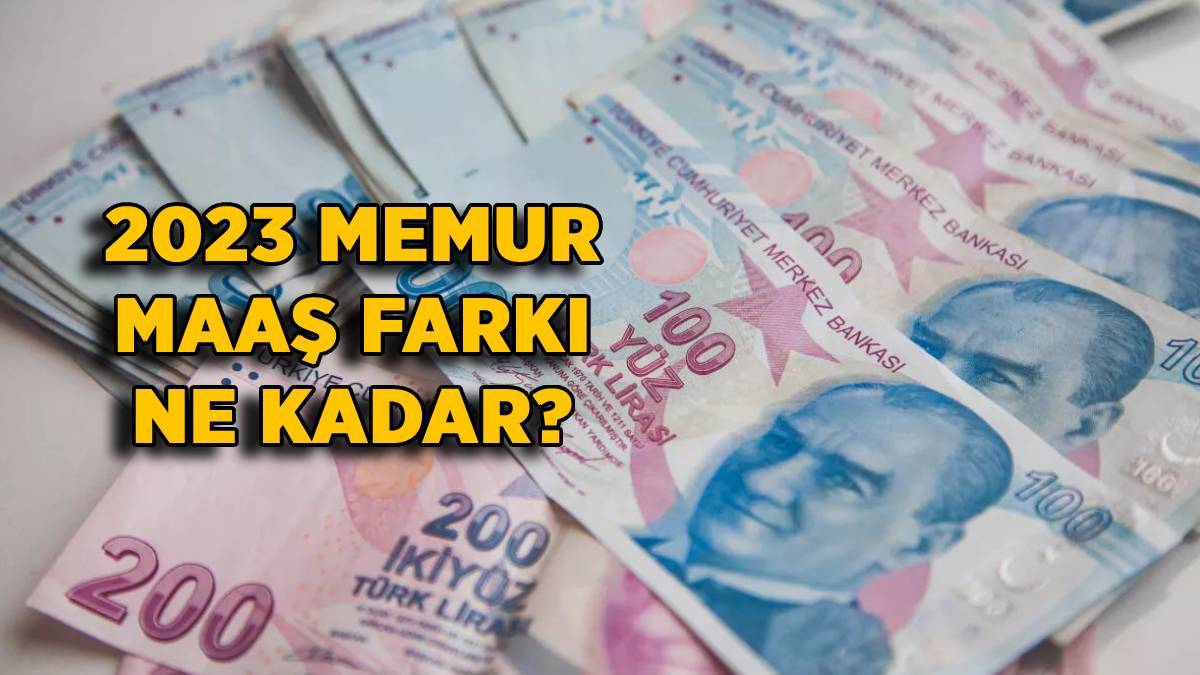 2023 öğretmen-hemşire-polis maaş farkı ne kadar, kaç TL? (Ocak 15 günlük yüzde 25 zamlı)