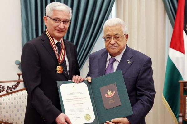 Türkiye'nin Kudüs Başkonsolosu, Mahmud Abbas'ı ziyaret etti