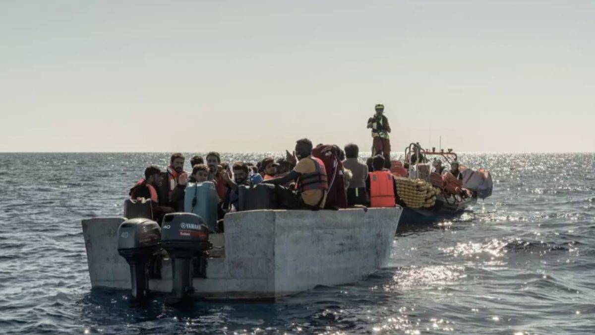 Libya, ülkenin güneyinde 350 düzensiz göçmenin yakalandığını duyurdu