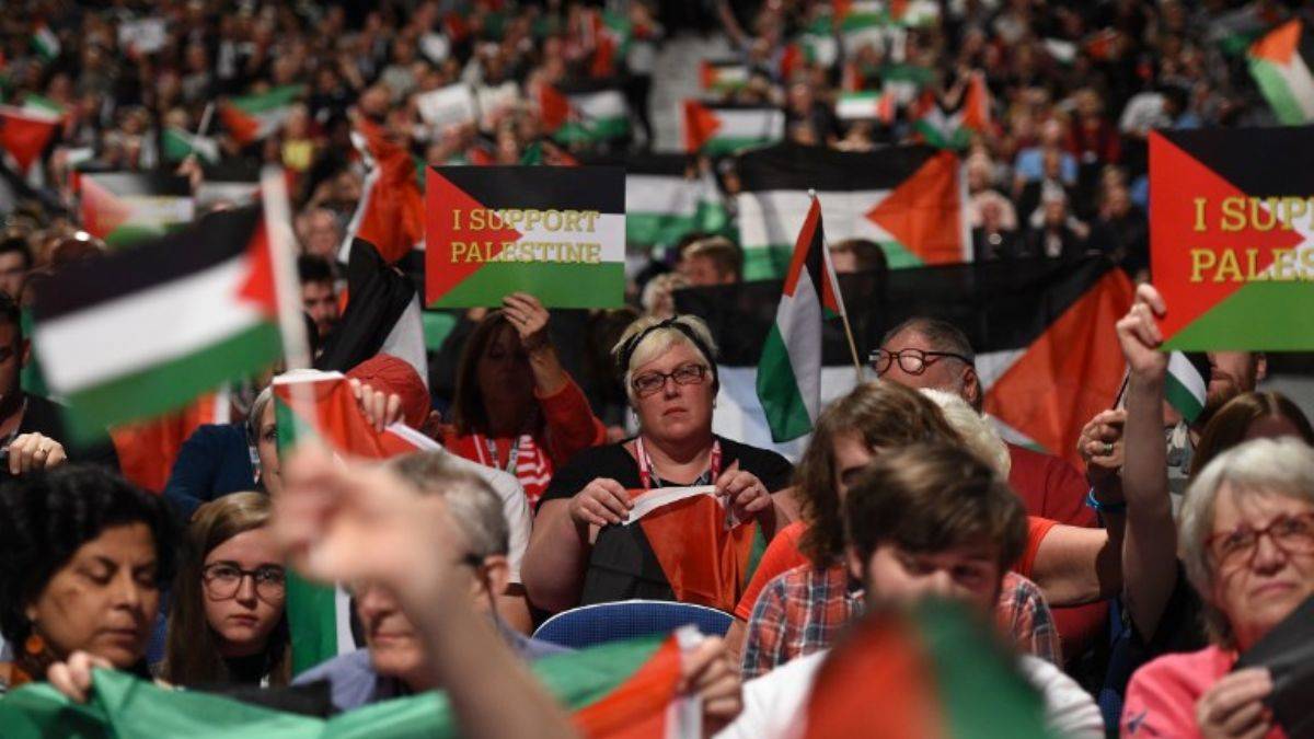 'Filistin için bağırıyoruz, kimse dinlemiyor