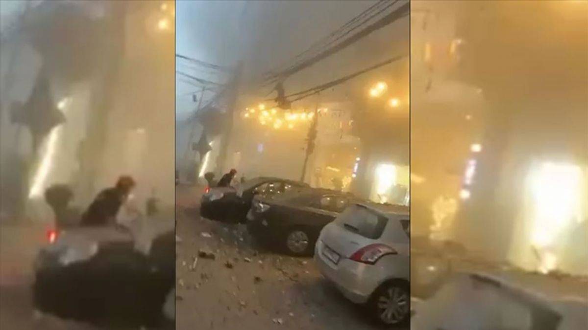 Hizbullah'ın merkezine bombalı saldırılar