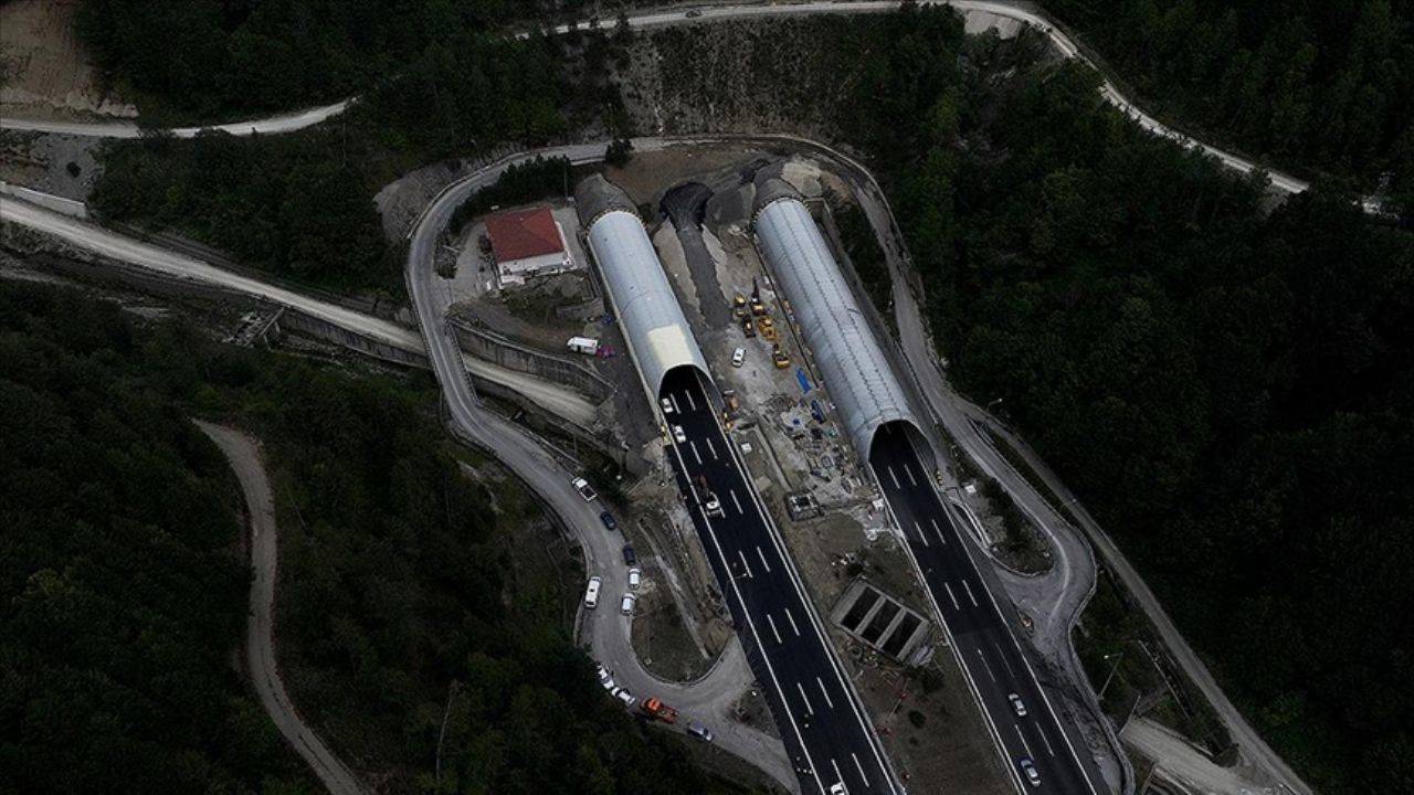 Bolu Dağı Tüneli İstanbul yönü açıldı