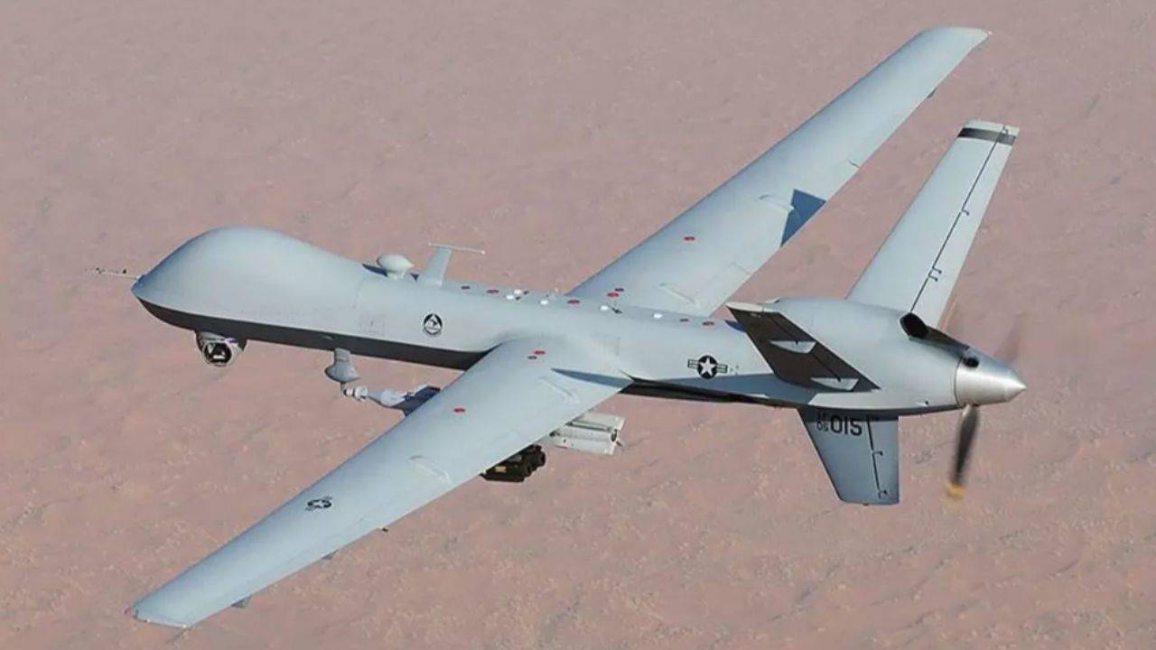 ABD'ye ait MQ-9 SİHA Yemen'de vuruldu!