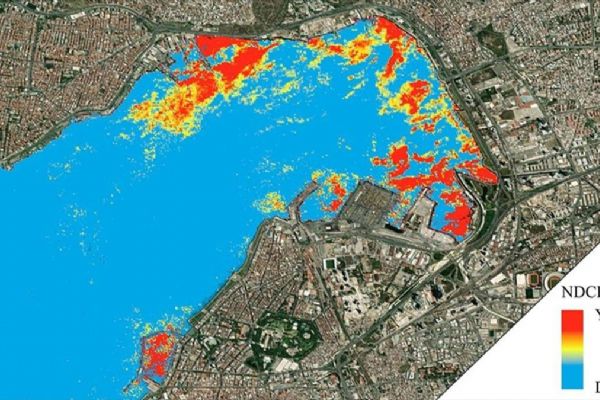 İzmir'deki kirlilik uzaydan görüntülendi