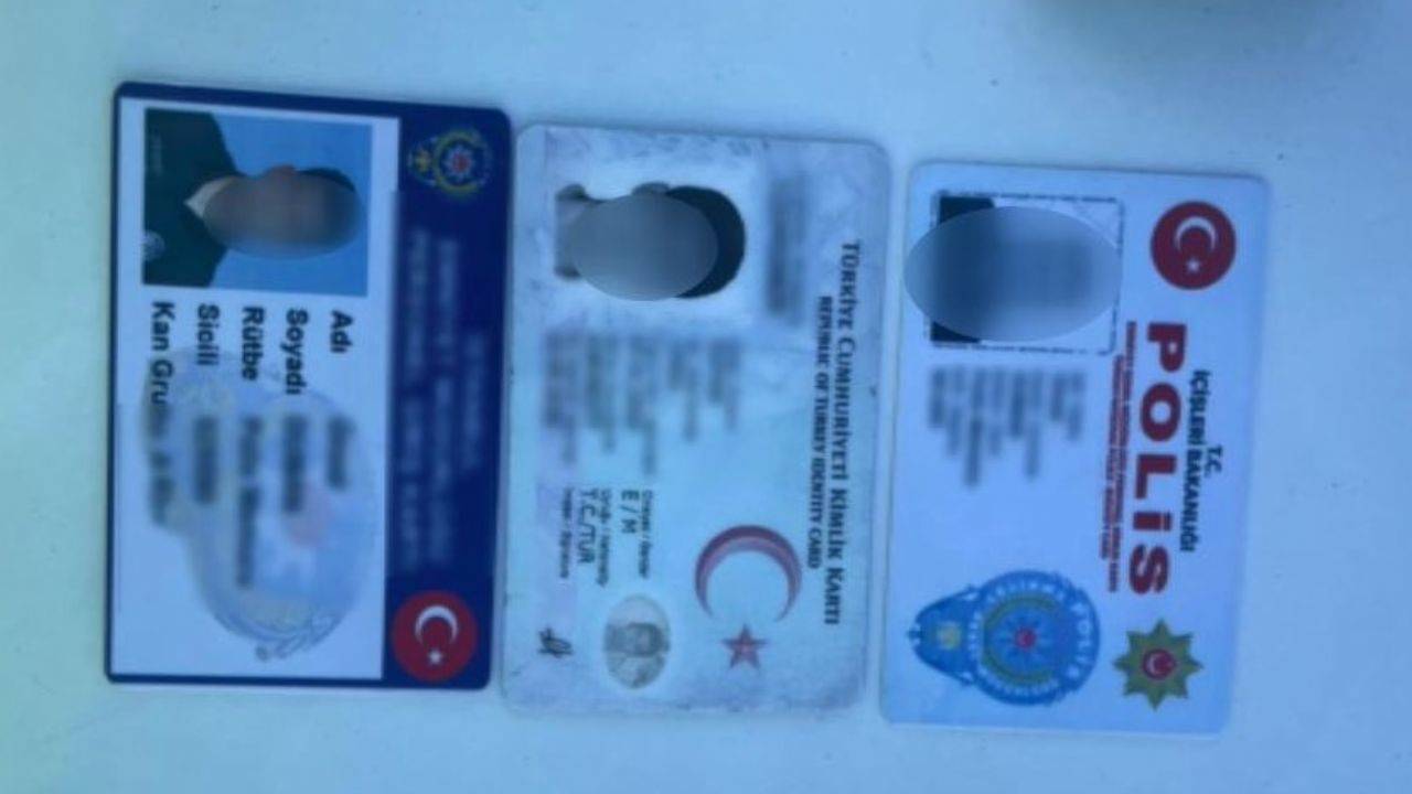 Polis ve MİT dahil çok sayıda sahte kimlikle şaşırttı