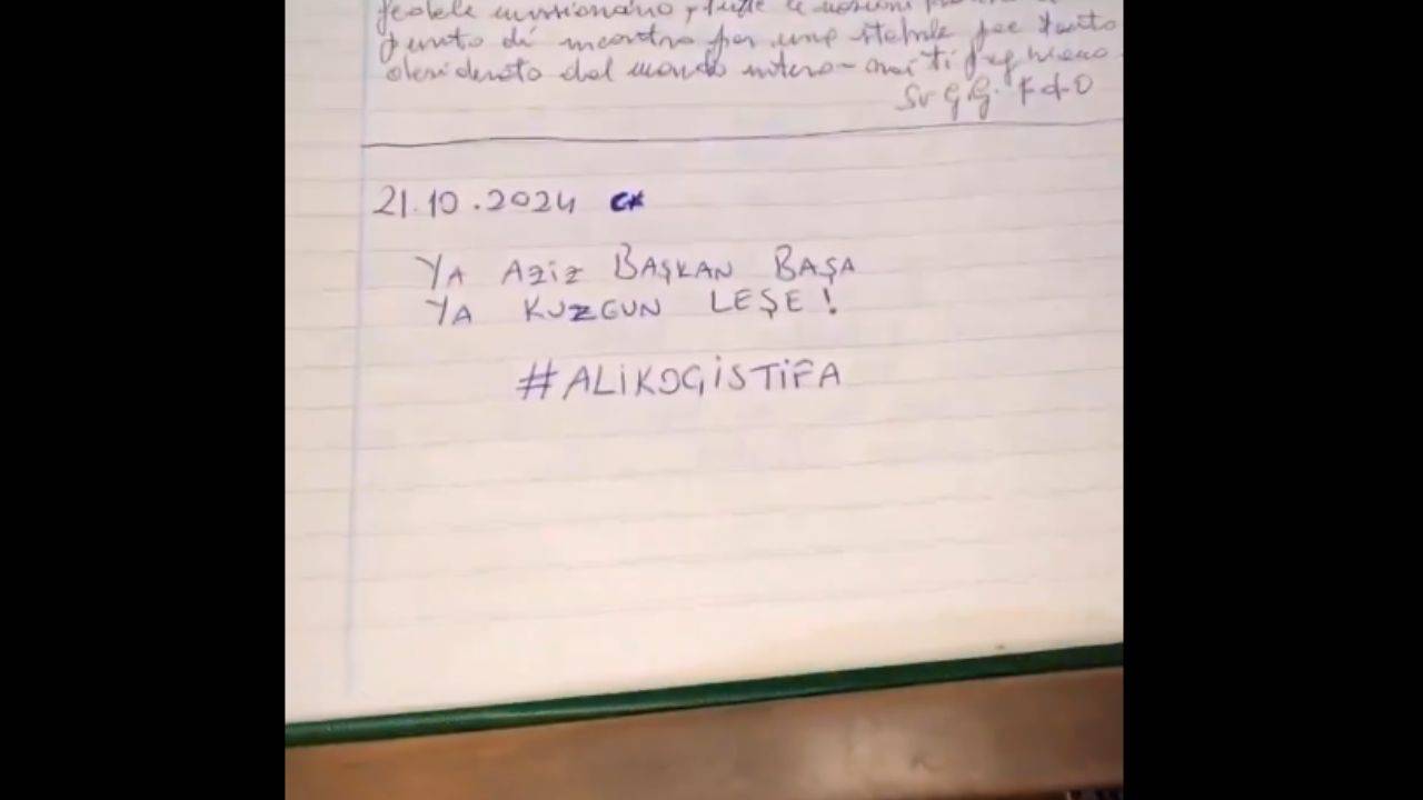 'Bu not Ali Koç'u kızdırır': 'Ya Aziz başkan başa, Ya kuzgun leşe...'