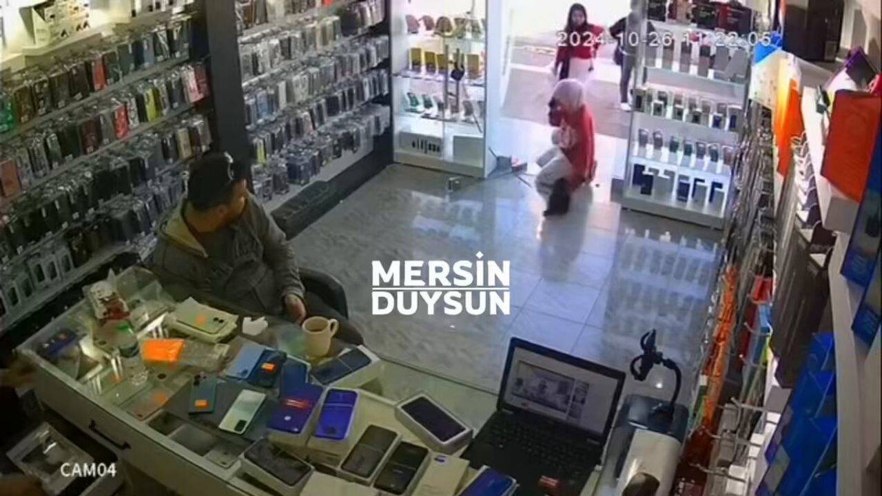 Mersin de telefoncuda yaşanan acı olay