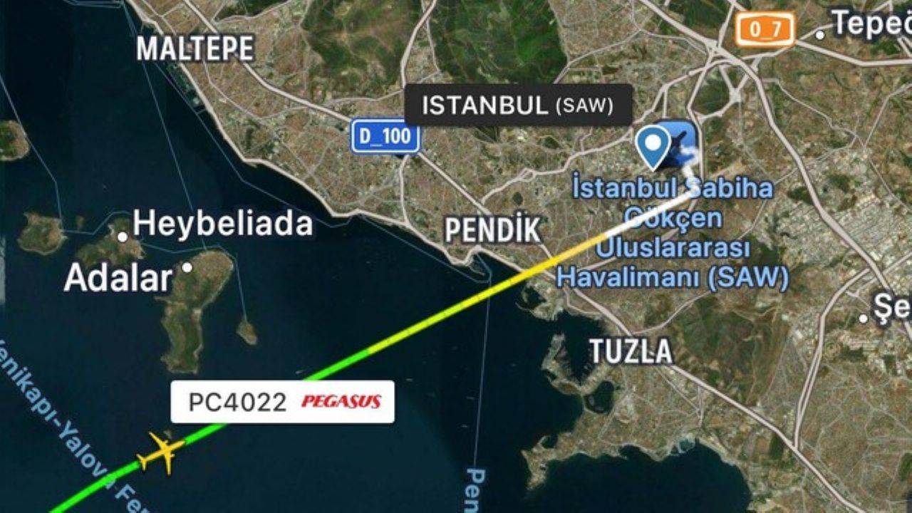 Antalya-İstanbul uçak seferine lazer tacizi