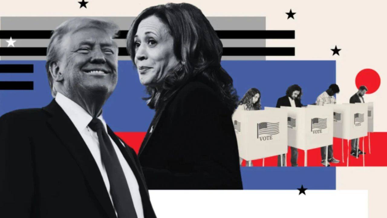 ABD seçim anketlerinde Kamala Harris önde