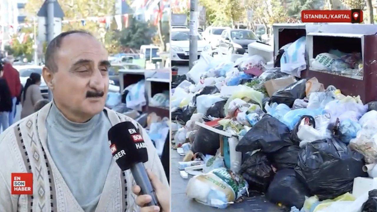 Kartal'da Çöp Dağları Halkı İsyan Ettirdi