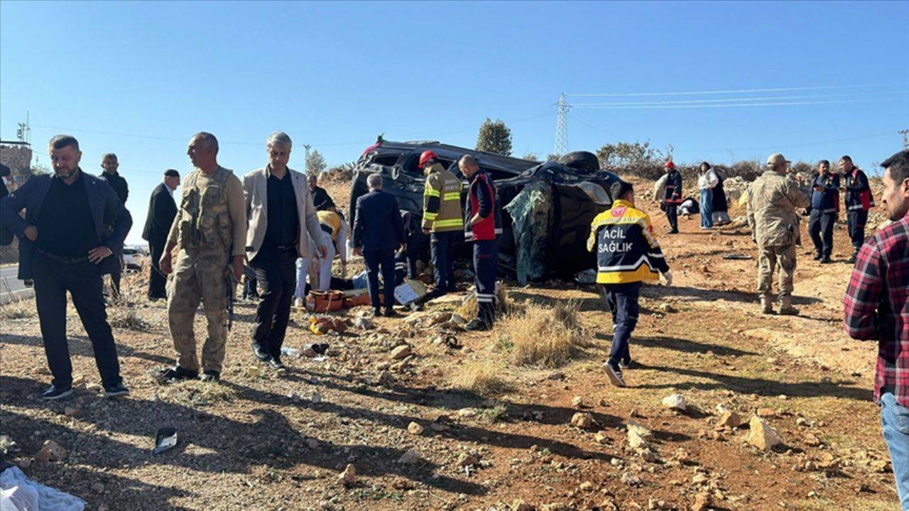 Mardin'de trafik kazası: 4 ölü, 4 yaralı