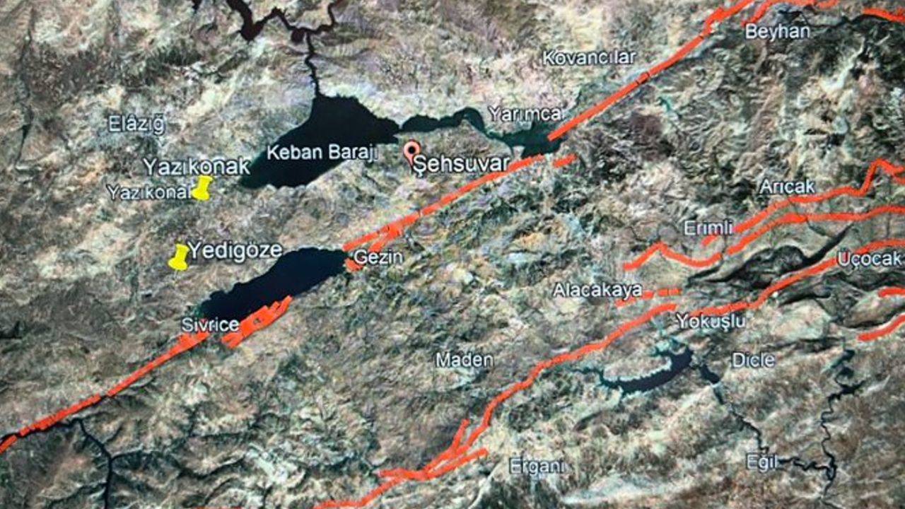 Elazığ'da 5 büyüklüğünde deprem