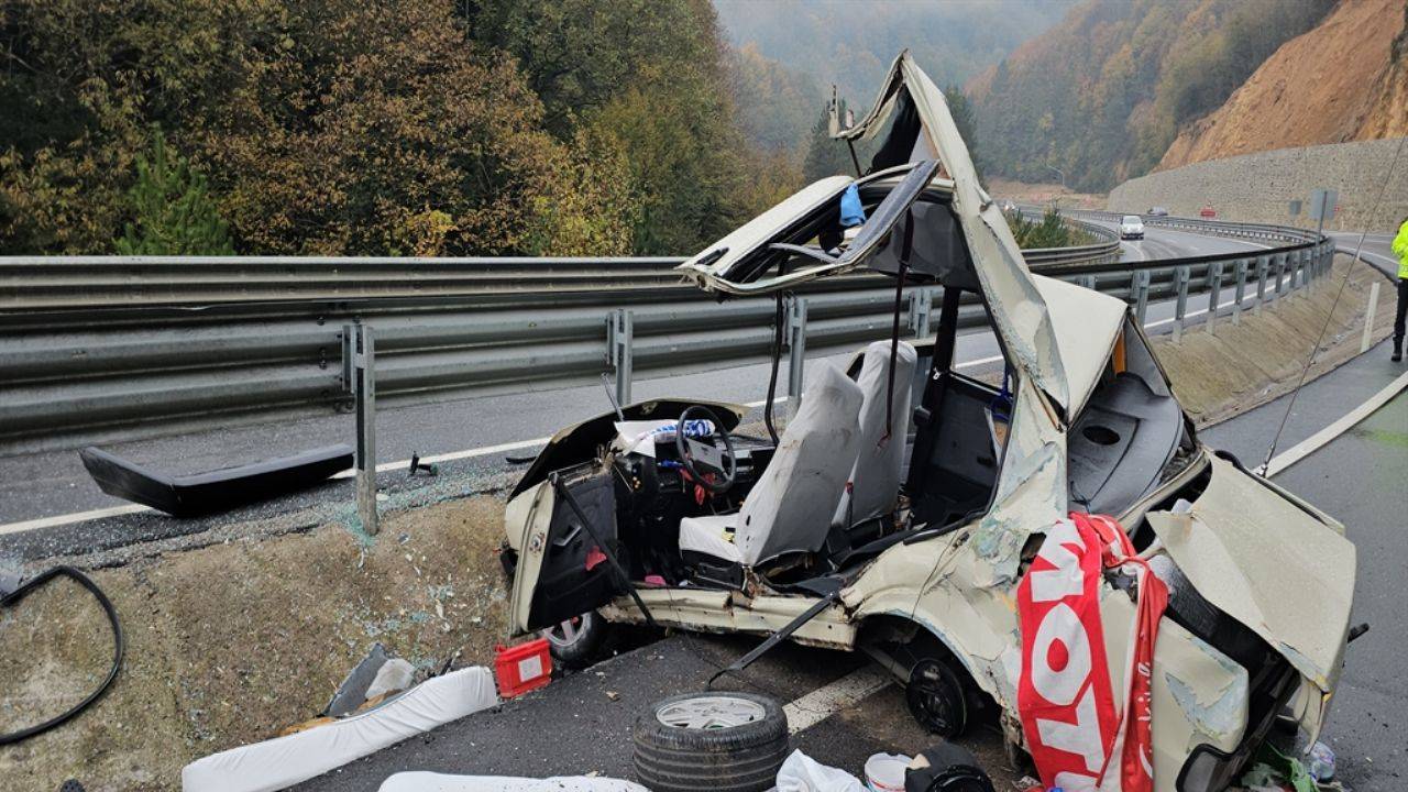 Kazadan sonra içinde bomba patlamış gibi oldu