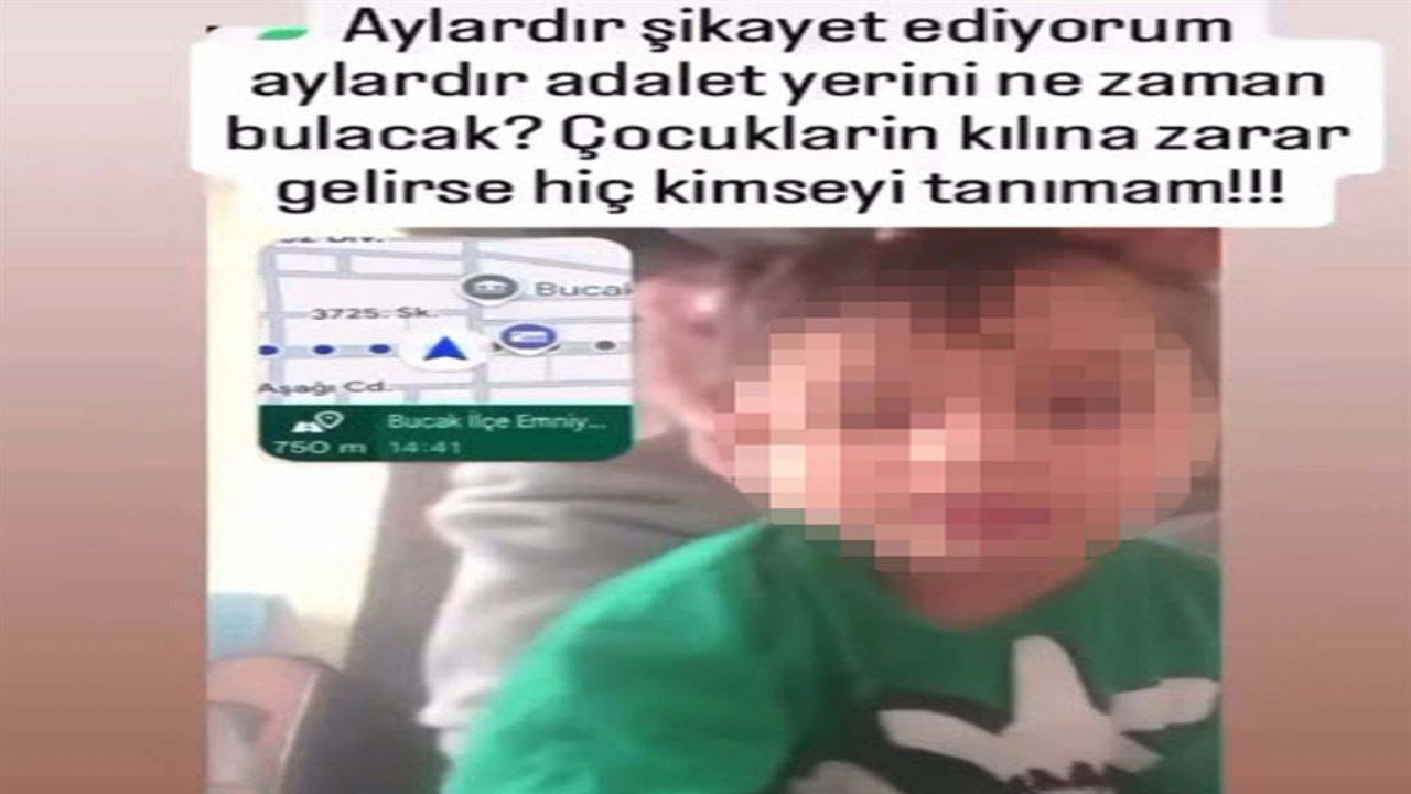 Çocuklarının boğazına bıçak dayayıp, eşine telefon açtı