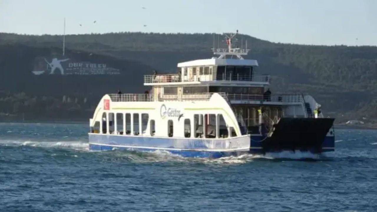 Marmara'da fırtına uyarısı. Gestaş, bazı seferlerin iptal edildiğini duyurdu