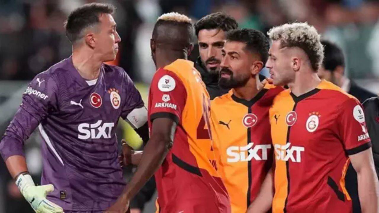 Galatasaray'da maç sonrası büyük kriz! Kerem ile Muslera tartıştı