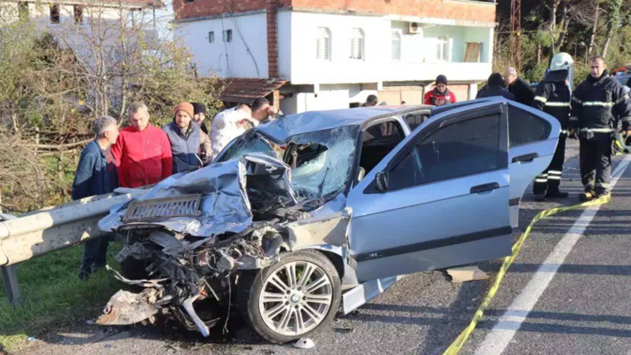 Ordu'da ölümcül kaza: 3 hayat sona erdi