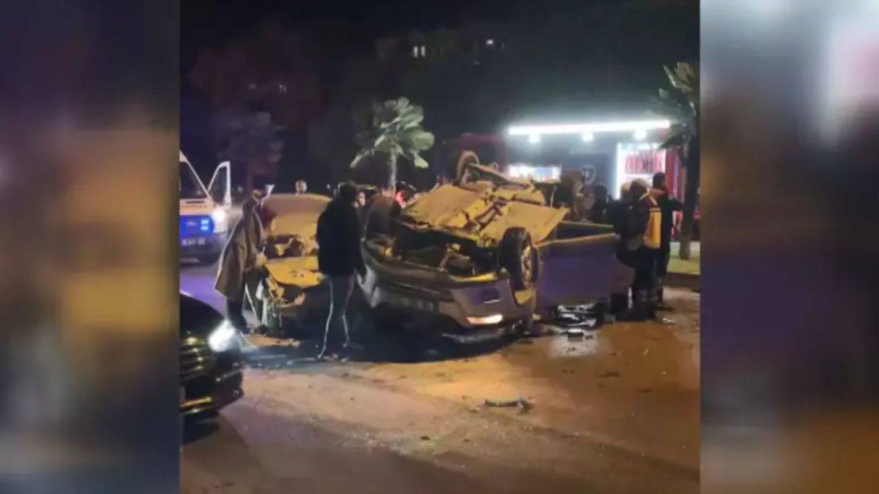 Bursa'da 17 yaşındaki ehliyetsiz sürücü kazaya yol açtı: 1 ölü, 3 yaralı.