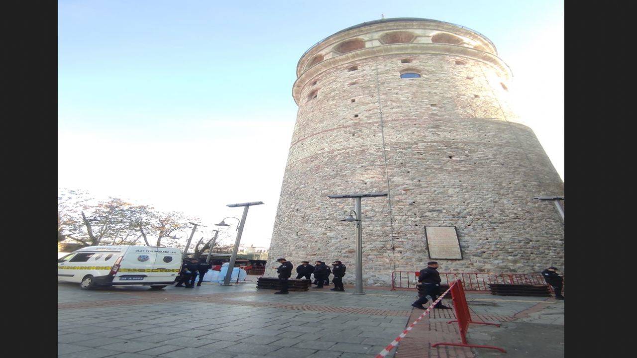 Galata Kulesi'nden düşen genç hayatını kaybetti