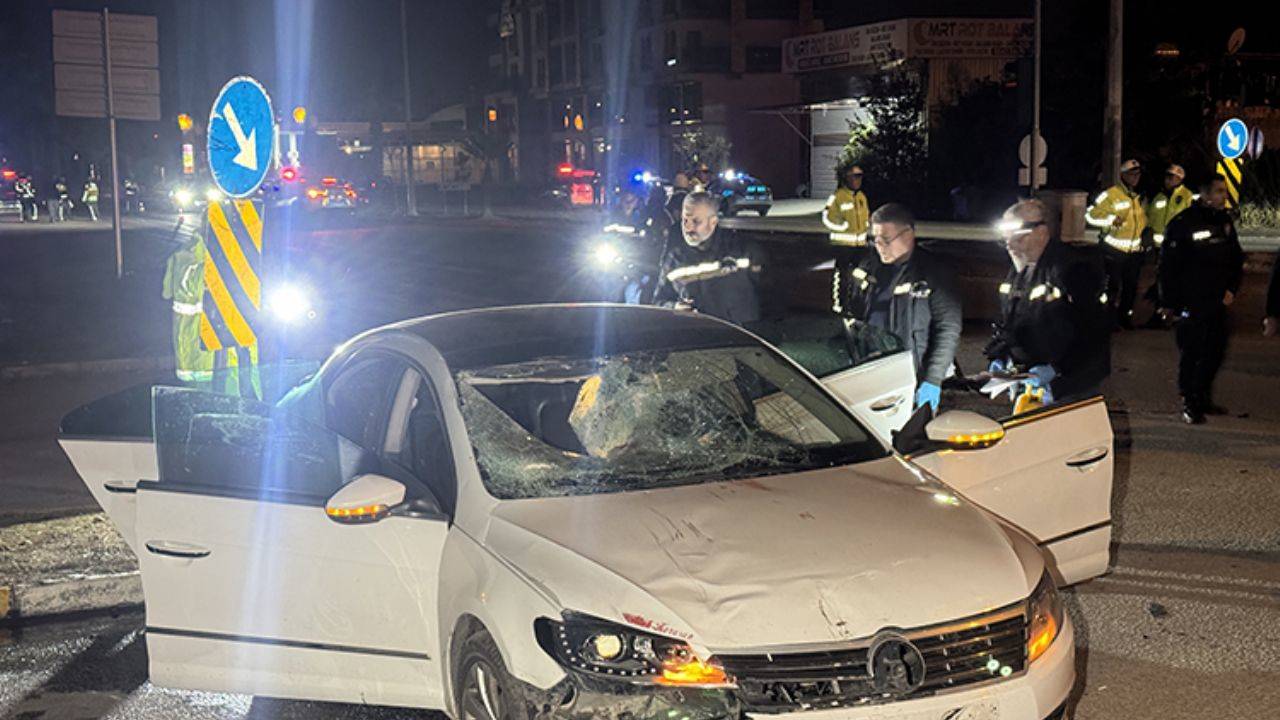 Sürücünün uygulama noktasında çarptığı polis şehit oldu