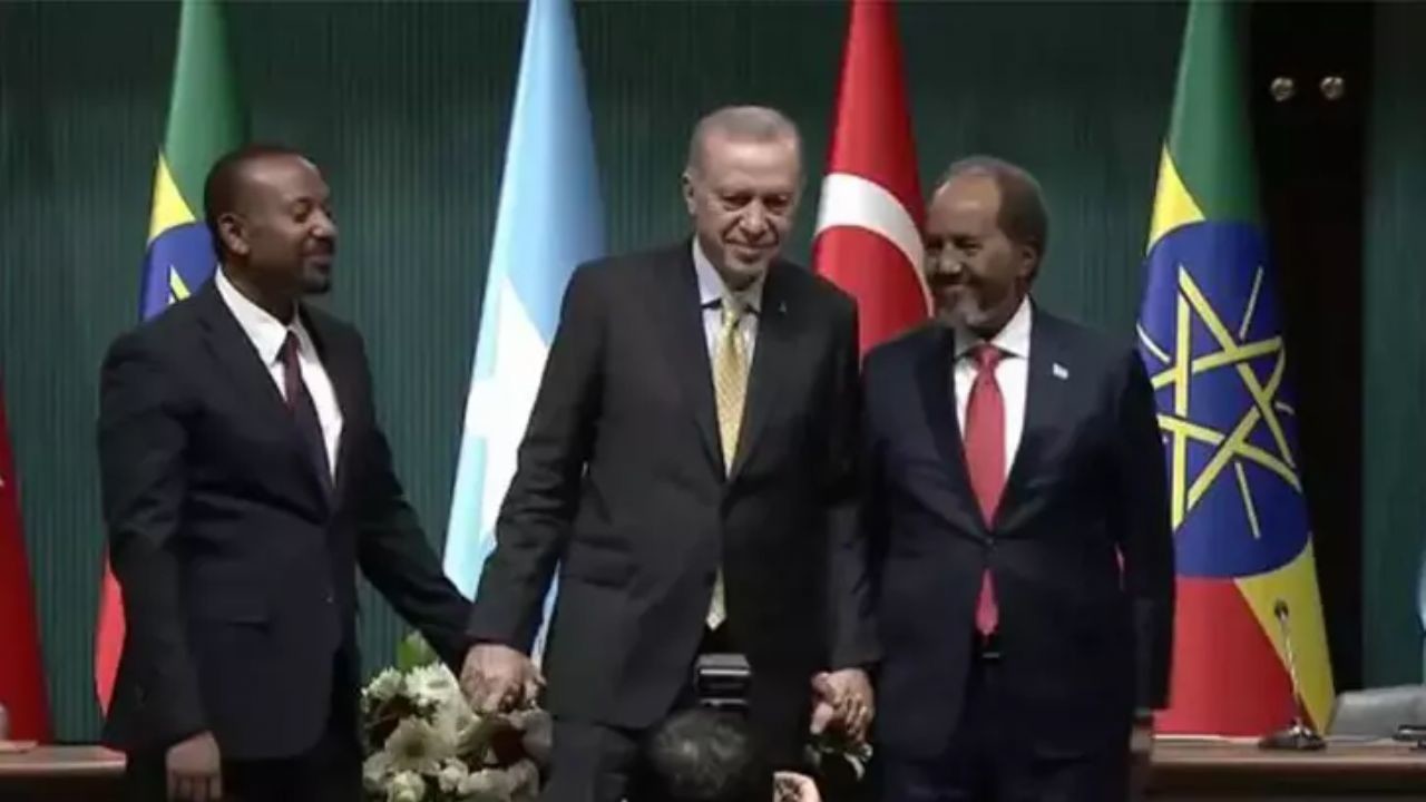 Erdoğan Tarihi Rol Oynadı! Somali Ve Etiyopya Barıştı