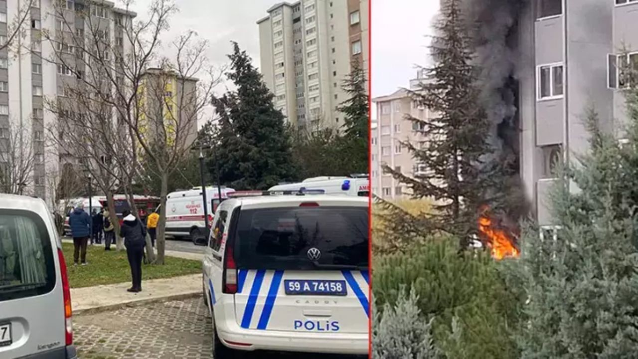 Çorlu'da ev yangını: Anne yaralı, oğlu hayatını kaybetti