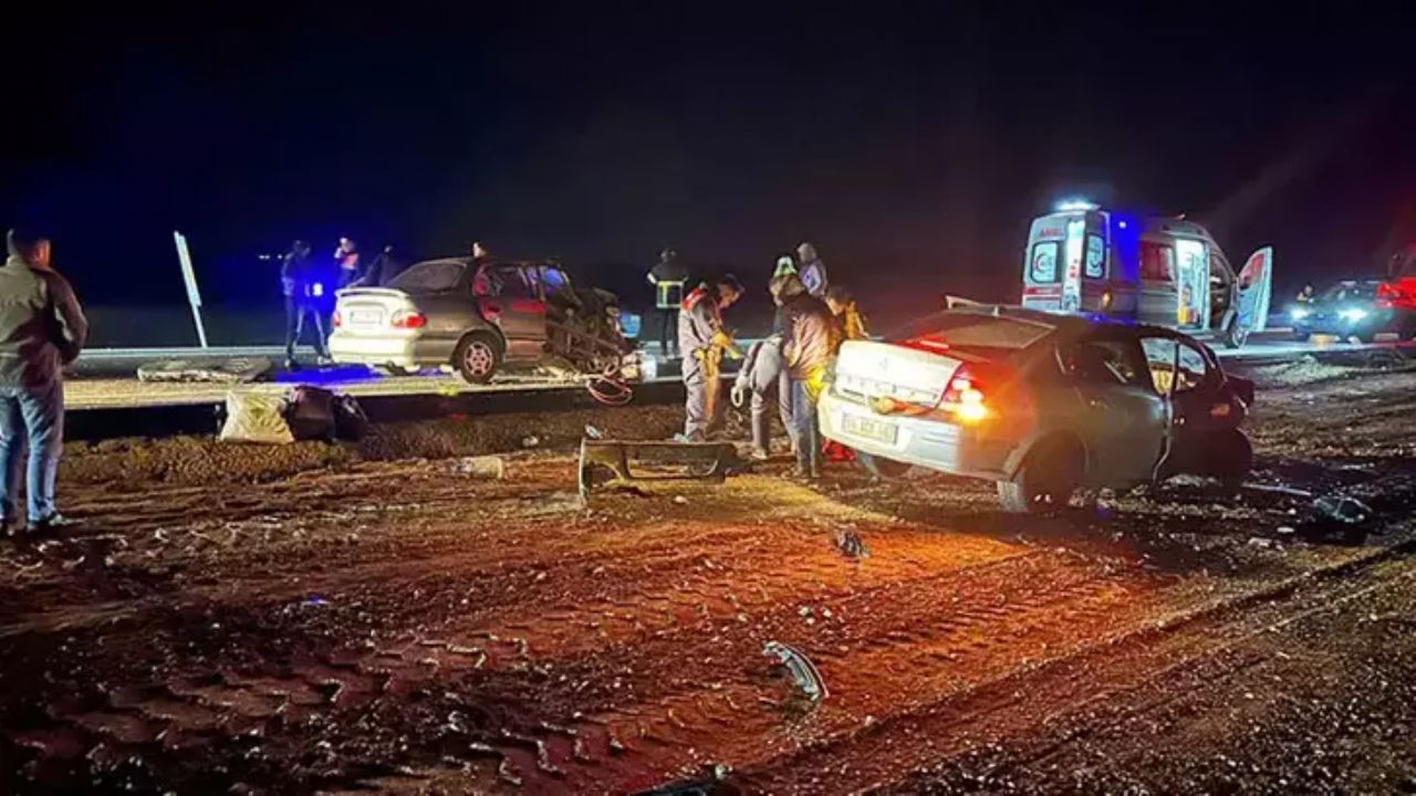 Kırıkkale'de feci kaza: 1 ölü, 6 yaralı