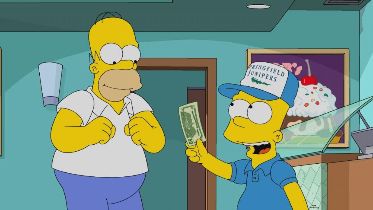 Simpsonlar'da 2025 dolar ve ekonomik çöküş kehaneti