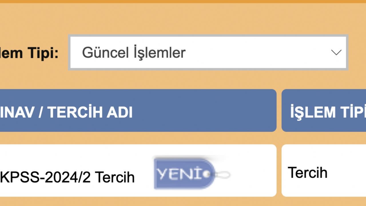 KPSS 2024/2 tercih kılavuzu | KPSS ikinci tercihler ne zaman son, hangi tarihe kadar tercih yapılır?