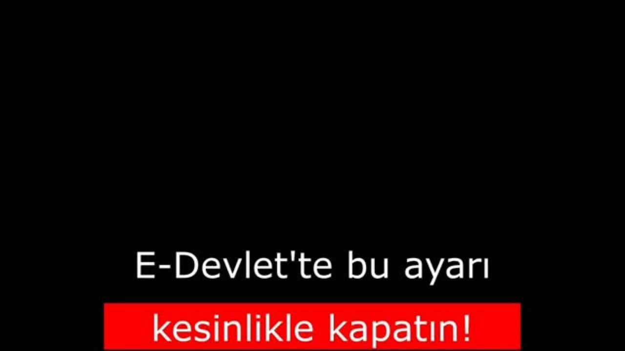 E-Devlet hesabınızın güvenliğini artırın