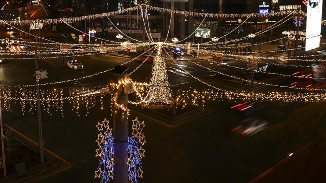 Ankara'da yılbaşı için bazı yollar kapatılacak