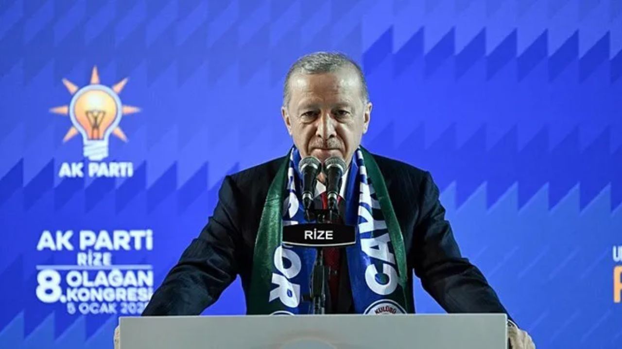 Cumhurbaşkanı Erdoğan, AK Parti Rize 8. Olağan İl Kongresi'ne katıldı