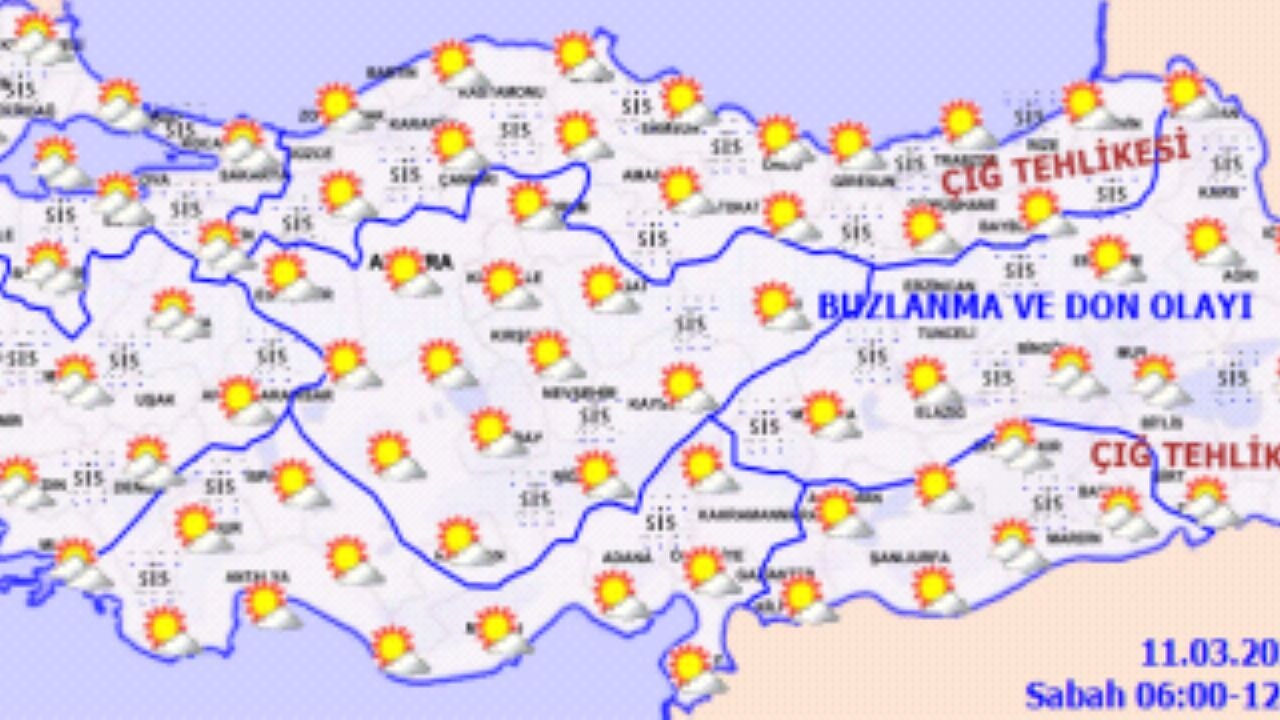 Hava durumu 11 Mart 2025