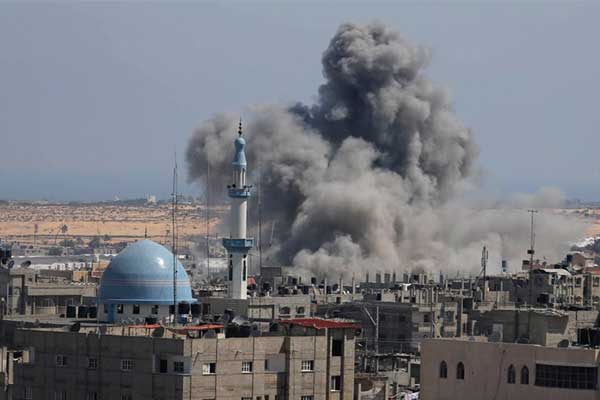 Hamas'ın binalarına roketli saldırı Timeturk Haber